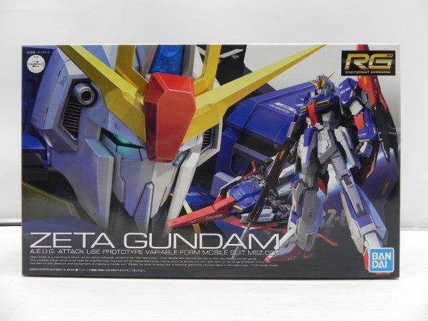 【中古】【未組立】1/144 RG MSZ-006 ゼータガンダム 「機動戦士Zガンダム」 [5061599]＜プラモデル＞（代引き不可）6587