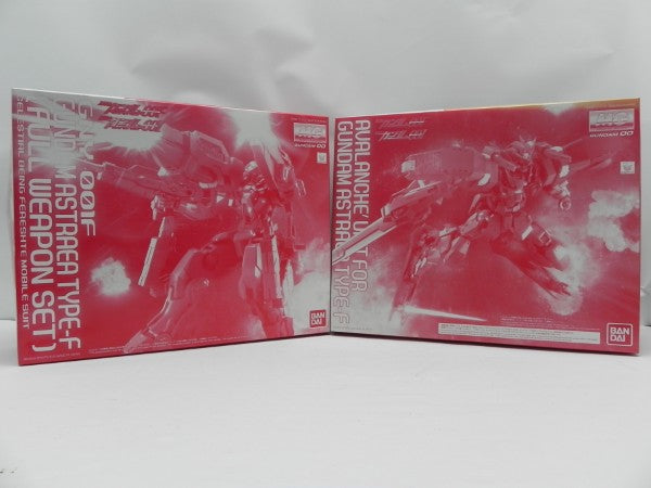 【中古】【未組立】【セット】1/100 MG ガンダムアストレア TYPE-F フルウェポンセット /アヴァランチダッシュユニットセット＜プラモデル＞（代引き不可）6587