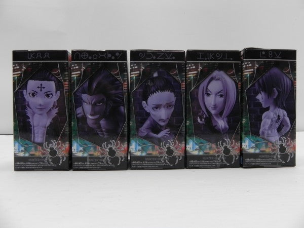 【中古】【未開封】【セット】「HUNTER×HUNTER」 ワールドコレクタブルフィギュア-幻影旅団-全5種＜フィギュア＞（代引き不可）6587