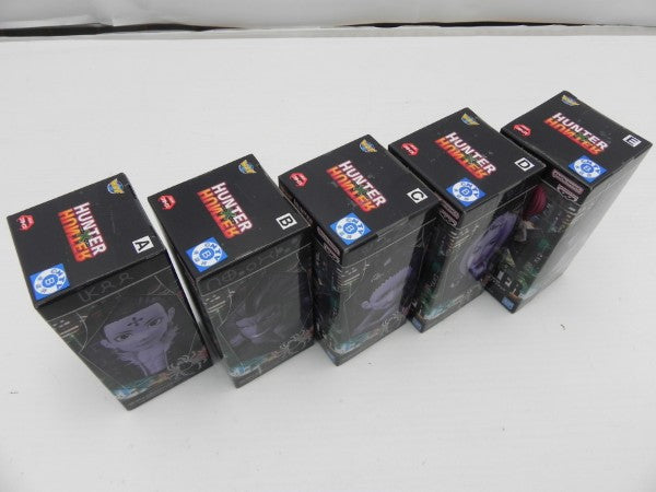 【中古】【未開封】【セット】「HUNTER×HUNTER」 ワールドコレクタブルフィギュア-幻影旅団-全5種＜フィギュア＞（代引き不可）6587