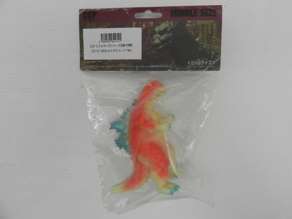 【中古】【未開封】ゴジラ(1954) ルミナスレッドVer. 「ゴジラ」 CCPミドルサイズシリーズ PVC製塗装済み完成品＜フィギュア＞（代引き不可）6587
