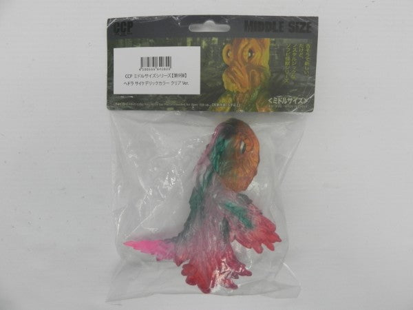 【中古】【未開封】ヘドラ サイケデリックカラー クリアVer.「ゴジラ対ヘドラ」CCPミドルサイズシリーズ PVC製塗装済み完成品＜フィギュア＞（代引き不可）6587