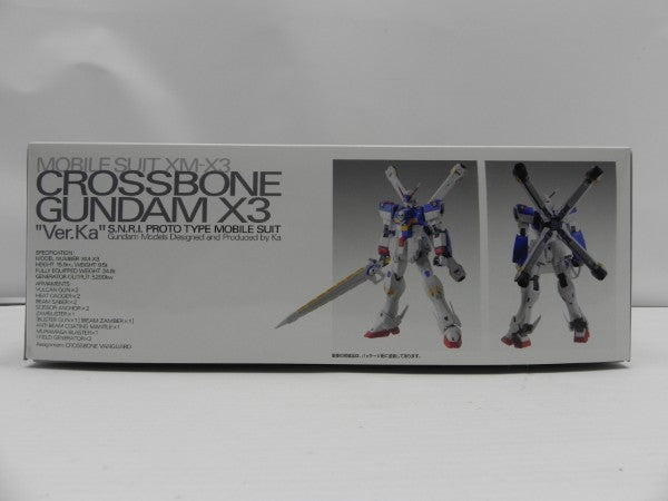 【中古】【未組立】1/100 MG XM-X3 クロスボーンガンダムX3 Ver.Ka 「機動戦士クロスボーンガンダム」 [5061973]＜プラモデル＞（代引き不可）6587