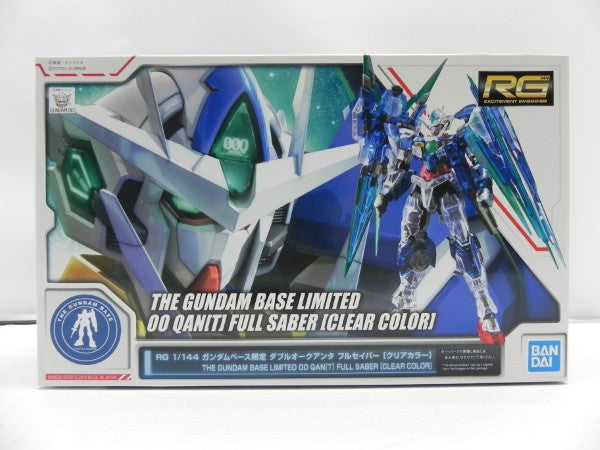 【中古】【未組立】1/144 RG GNT-0000/FS ダブルオークアンタフルセイバー クリアカラー 「機動戦士ガンダム00V戦記」＜プラモデル＞（代引き不可）6587