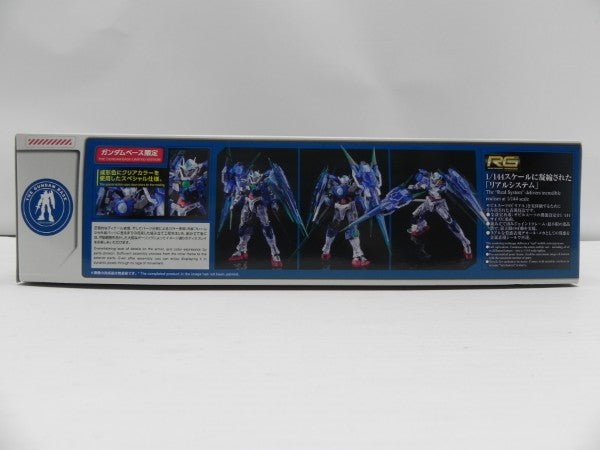 【中古】【未組立】1/144 RG GNT-0000/FS ダブルオークアンタフルセイバー クリアカラー 「機動戦士ガンダム00V戦記」＜プラモデル＞（代引き不可）6587