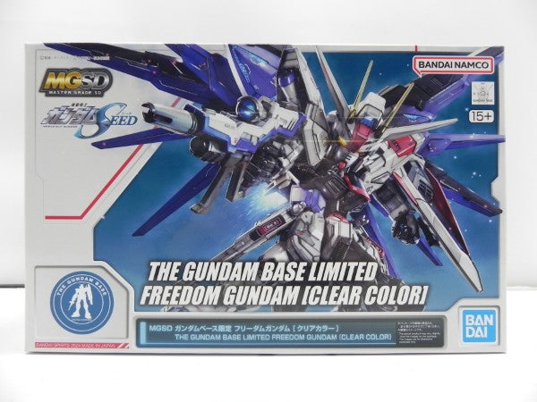【中古】【未組立】MGSD ZGMF-X10A フリーダムガンダム クリアカラー 「機動戦士ガンダムSEED」ガンダムベース限定 [5066579]＜プラモデル＞（代引き不可）6587