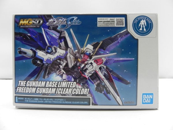 【中古】【未組立】MGSD ZGMF-X10A フリーダムガンダム クリアカラー 「機動戦士ガンダムSEED」ガンダムベース限定 [5066579]＜プラモデル＞（代引き不可）6587