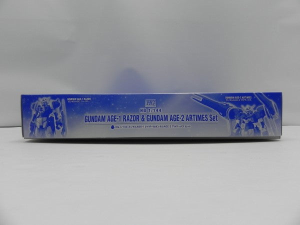【中古】【未組立】1/144 HG ガンダムAGE-1 レイザー＆ガンダムAGE-2 アルティメスセット(2体セット) 「機動戦士ガンダムAGE」＜プラモデル＞（代引き不可）6587