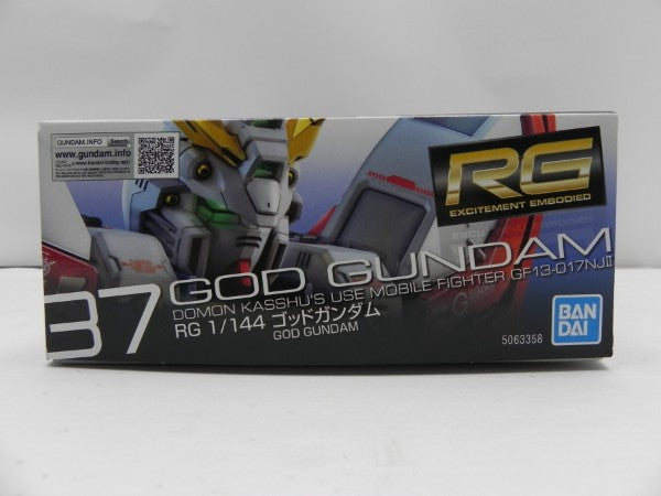 【中古】【未組立】1/144 RG ゴッドガンダム 「機動武闘伝Gガンダム」 [5063358]＜プラモデル＞（代引き不可）6587