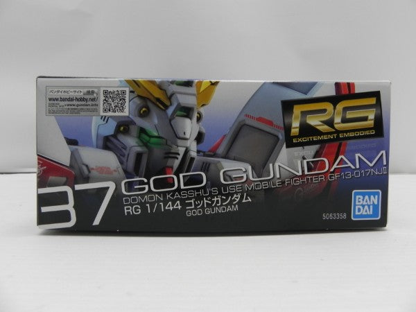 【中古】【未組立】1/144 RG ゴッドガンダム 「機動武闘伝Gガンダム」 [5063358]＜プラモデル＞（代引き不可）6587