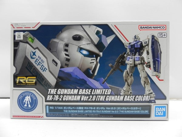【中古】【未組立】1/144 RG RX-78-2 ガンダム Ver.2.0 [ガンダムベースカラー] 「機動戦士ガンダム」 [5068537]＜プラモデル＞（代引き不可）6587