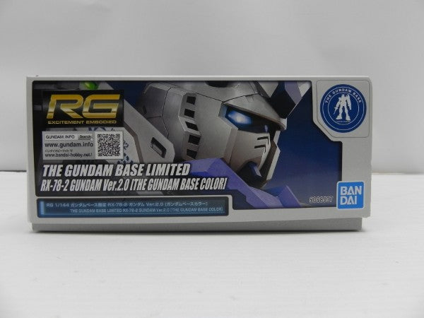【中古】【未組立】1/144 RG RX-78-2 ガンダム Ver.2.0 [ガンダムベースカラー] 「機動戦士ガンダム」 [5068537]＜プラモデル＞（代引き不可）6587