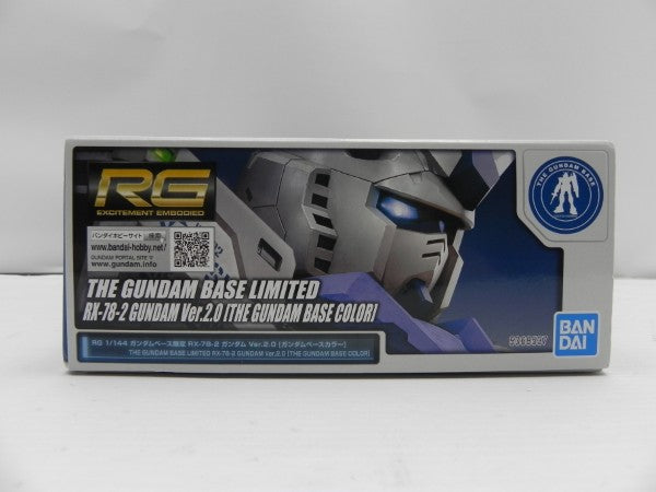 【中古】【未組立】1/144 RG RX-78-2 ガンダム Ver.2.0 [ガンダムベースカラー] 「機動戦士ガンダム」 [5068537]＜プラモデル＞（代引き不可）6587