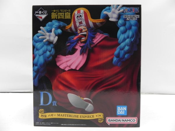 【中古】【未開封】四皇 バギー 「一番くじ ワンピース 新四皇」 MASTERLISE EXPIECE D賞＜フィギュア＞（代引き不可）6587