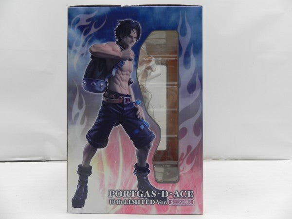 【中古】【未開封】Portrait.Of.Pirates ワンピース NEO-DX ポートガス・D・エース 10th LIMITED Ver. 【限定復刻版】＜フィギュア＞（代引き不可）6587