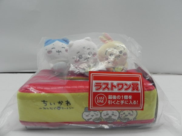 【中古】【未開封】ちいかわ＆ハチワレ＆うさぎ 『郎』「一番くじ ちいかわ 〜みんなでラーメン〜」 ラストワン賞＜コレクターズアイテム＞（代引き不可）6587
