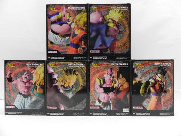 【中古】【未開封】【セット】MATCH MAKERS超サイヤ人3孫悟空/超サイヤ人3ゴテンクス/アルティメット悟飯/魔人ブウ3形態＜フィギュア＞（代引き不可）6587