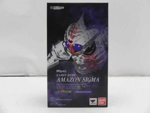 【中古】【開封品】S.H.Figuarts 仮面ライダーアマゾンシグマ 「仮面ライダーアマゾンズ」 魂ウェブ商店限定＜フィギュア＞（代引き不可）6587