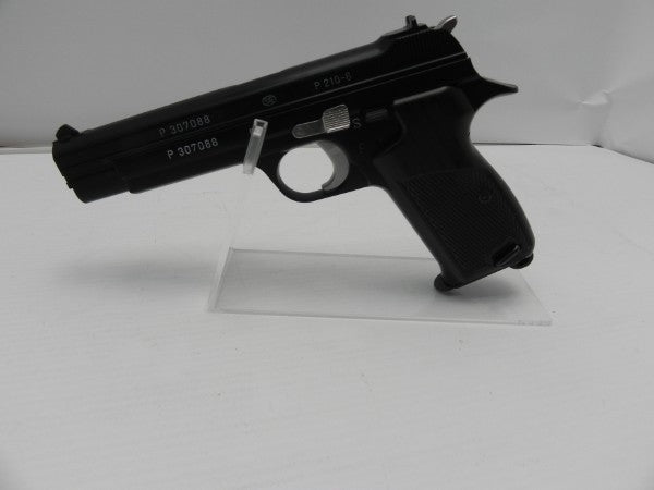 【中古】【開封品】シグ P210-6 8mmBB ブローバック マキシ＜ミリタリー＞（代引き不可）6587