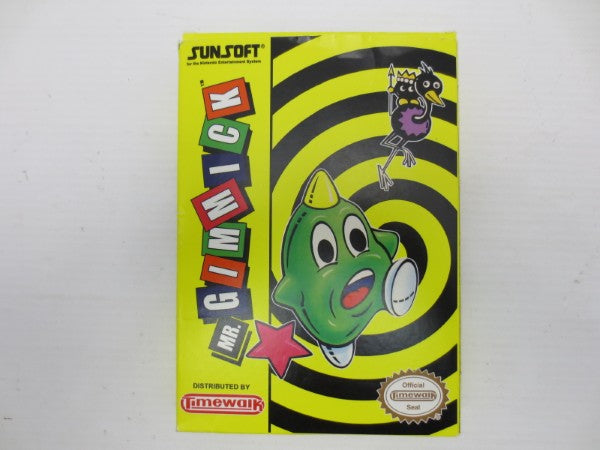 【中古】【箱あり説なし】MR.GIMMICK ギミック! NES 北米版 TIMEWALK GAMES版＜レトロゲーム＞（代引き不可）6587