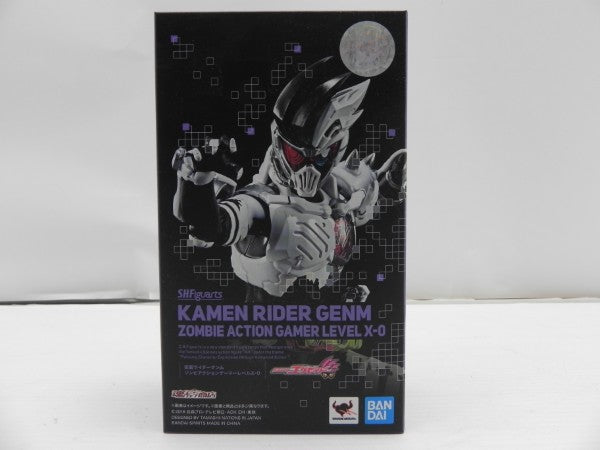 【中古】【開封品】S.H.Figuarts 仮面ライダーゲンム ゾンビアクションゲーマーレベルX-0 「仮面ライダーエグゼイド」＜フィギュア＞（代引き不可）6587