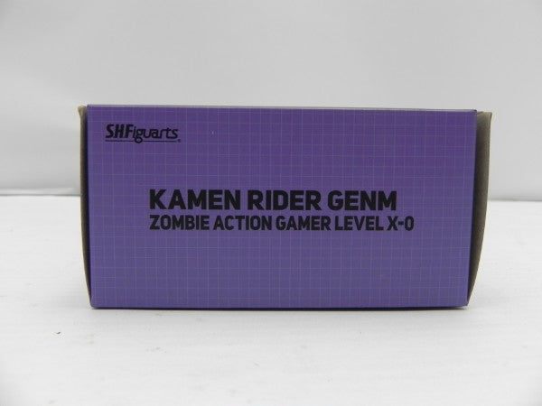 【中古】【開封品】S.H.Figuarts 仮面ライダーゲンム ゾンビアクションゲーマーレベルX-0 「仮面ライダーエグゼイド」＜フィギュア＞（代引き不可）6587