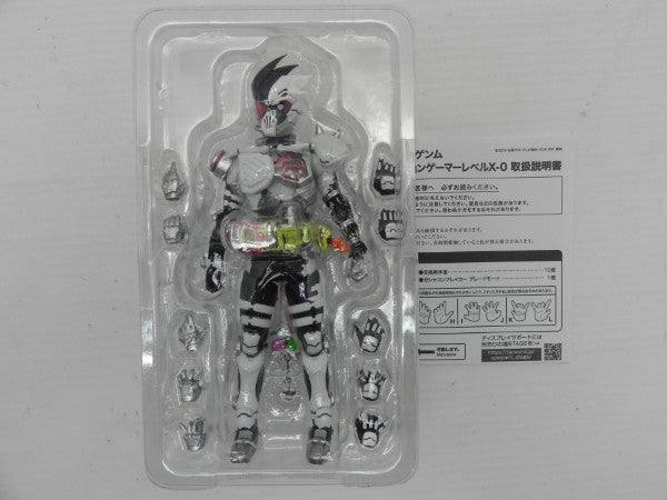 【中古】【開封品】S.H.Figuarts 仮面ライダーゲンム ゾンビアクションゲーマーレベルX-0 「仮面ライダーエグゼイド」＜フィギュア＞（代引き不可）6587