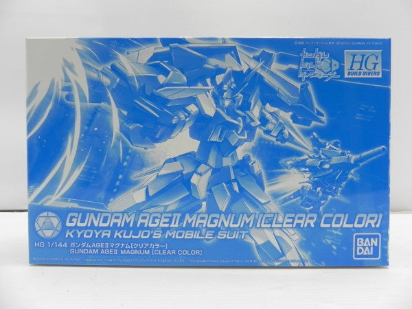 【中古】【未組立】1/144 HGBD AGE-IIMG ガンダムAGEII マグナム クリアカラー＜プラモデル＞（代引き不可）6587