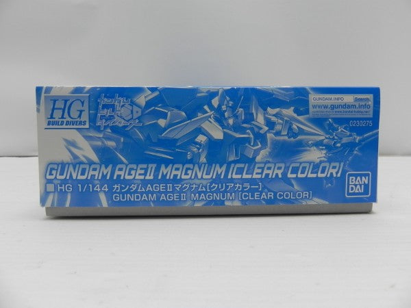 【中古】【未組立】1/144 HGBD AGE-IIMG ガンダムAGEII マグナム クリアカラー＜プラモデル＞（代引き不可）6587
