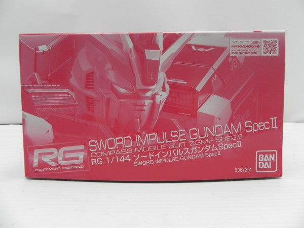 【中古】【未組立】RG 1/144 ZGMF-56E2/β ソードインパルスガンダムSpecII 「機動戦士ガンダムSEED FREEDOM」[5067291]＜プラモデル＞（代引き不可）6587
