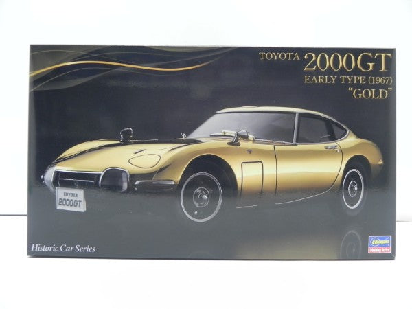 【中古】【未組立】1/24 トヨタ 2000GT 前期型 1967(ゴールドメッキ) 「Historic Car Series」 [SP611]＜プラモデル＞（代引き不可）6587
