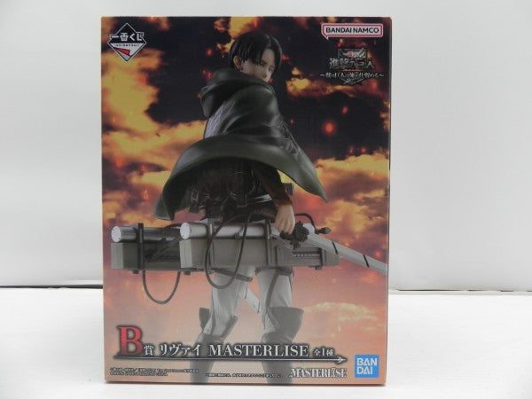 【中古】【未開封】リヴァイ 「一番くじ 進撃の巨人 〜獣の巨人は俺が仕留める〜」 MASTERLISE B賞＜フィギュア＞（代引き不可）6587