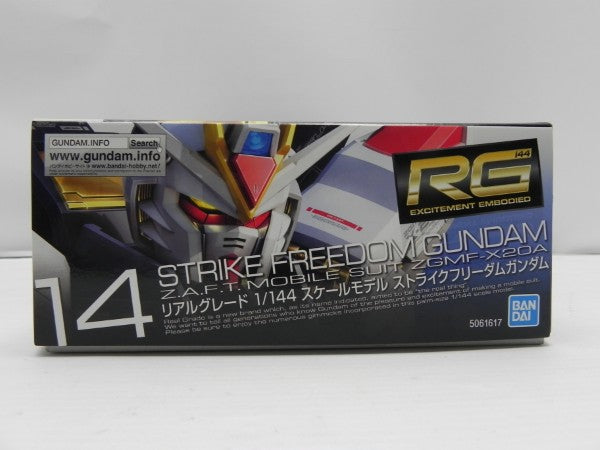 【中古】【未組立】1/144 RG ZGMF-X20A ストライクフリーダムガンダム 「機動戦士ガンダムSEED DESTINY」 [5061617]＜プラモデル＞（代引き不可）6587