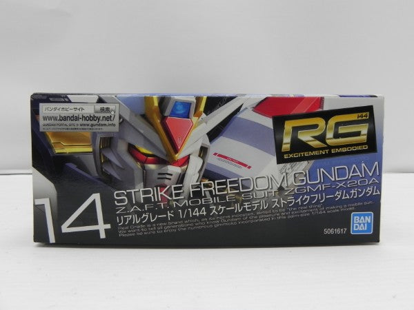 【中古】【未組立】1/144 RG ZGMF-X20A ストライクフリーダムガンダム 「機動戦士ガンダムSEED DESTINY」 [5061617]＜プラモデル＞（代引き不可）6587