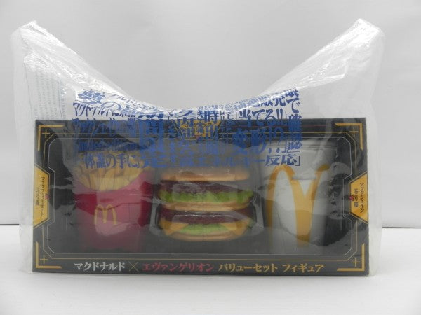 【中古】【開封品】「マクドナルド×エヴァンゲリオン」 バリューセット＜フィギュア＞（代引き不可）6587
