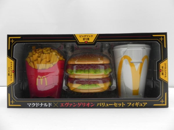 【中古】【開封品】「マクドナルド×エヴァンゲリオン」 バリューセット＜フィギュア＞（代引き不可）6587