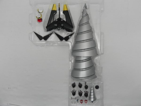 【中古】【開封品】超合金魂 GX-107 完全変形合体グレンラガン＆大回転ギガドリルセット 「天元突破グレンラガン」＜フィギュア＞（代引き不可）6587