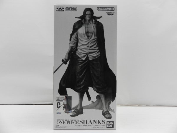 【中古】【未開封】シャンクス(メタリックカラー) 「バンプレくじ PREMIUM ワンピース-シャンクス-」 C賞＜フィギュア＞（代引き不可）6587