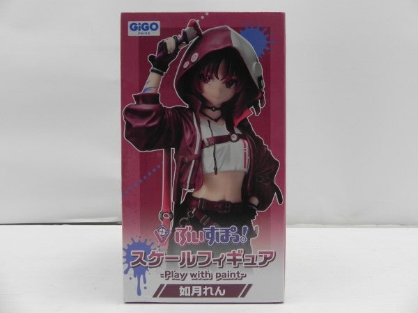 【中古】【未開封】如月れん 「ぶいすぽっ!」 ぶいすぽっ!スケールフィギュア -Play with paint- vol.5 GiGO限定＜フィギュア＞（代引き不可）6587