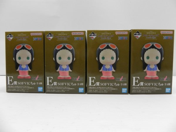 【中古】【開封品】全4種セット SOFVICちゅ 「一番くじ ワンピース メモリーオブヒロインズ -Devil’s night-」 E賞＜フィギュア＞（代引き不可）6587