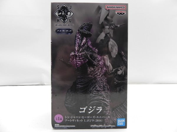 【中古】【未開封】S.J.H.U. アートヴィネット ゴジラ/仮面ライダー/エヴァンゲリオン/ウルトラマンセット＜フィギュア＞（代引き不可）6587