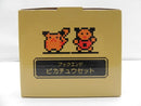 【中古】【開封品】ピカチュウセット ブックエンド2個セット ゲームドット 「ポケットモンスター金・銀」＜コレクターズアイテム＞（代引き不可）6587