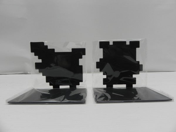 【中古】【開封品】ピカチュウセット ブックエンド2個セット ゲームドット 「ポケットモンスター金・銀」＜コレクターズアイテム＞（代引き不可）6587