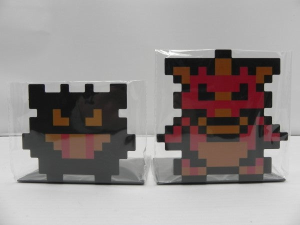 【中古】【開封品】ゲンガーセット ブックエンド2個セット ゲームドット 「ポケットモンスター金・銀」＜コレクターズアイテム＞（代引き不可）6587