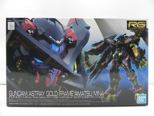 【中古】【未組立】1/144 RG MBF-P01-Re2 ガンダムアストレイ ゴールドフレーム天ミナ 「機動戦士ガンダムSEED ASTRAY」＜プラモデル＞（代引き不可）6587