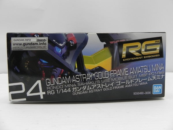 【中古】【未組立】1/144 RG MBF-P01-Re2 ガンダムアストレイ ゴールドフレーム天ミナ 「機動戦士ガンダムSEED ASTRAY」＜プラモデル＞（代引き不可）6587