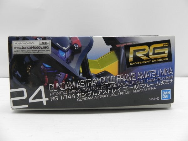 【中古】【未組立】1/144 RG MBF-P01-Re2 ガンダムアストレイ ゴールドフレーム天ミナ 「機動戦士ガンダムSEED ASTRAY」＜プラモデル＞（代引き不可）6587