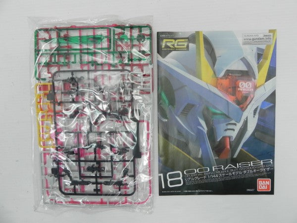 【中古】【未組立】1/144 RG GN-0000+GNR-010 ダブルオーライザー 「機動戦士ガンダム00(ダブルオー)」 [5061603]＜プラモデル＞（代引き不可）6587