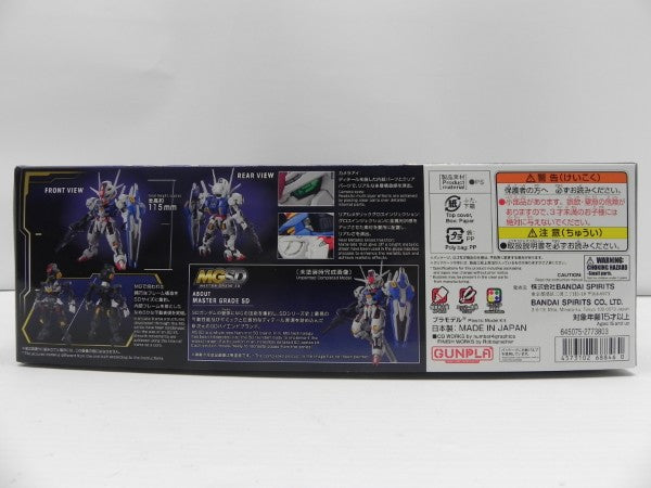 【中古】【未組立】MGSD XVX-016 ガンダムエアリアル 「機動戦士ガンダム 水星の魔女」 [5068846]＜プラモデル＞（代引き不可）6587