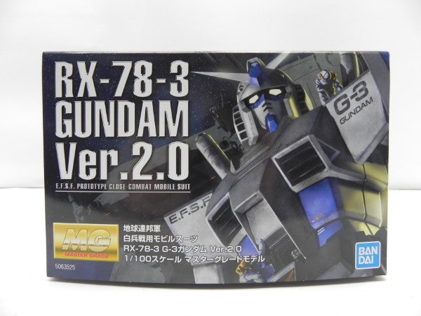 【中古】【未組立】1/100 MG RX-78-3 G-3ガンダム ver.2.0 「機動戦士ガンダム」 [5063525]＜プラモデル＞（代引き不可）6587